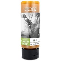 스틴스 생 마누카 꿀 MGO 40+ 냉압착 뉴질랜드 225g, 12온스 스퀴지(1팩)