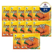 [사조대림] [대림냉장] 스모크치킨 180g x12팩 /훈제/치킨/닭다리, 1세트