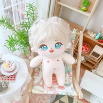 면 목화솜 인형 20cm 무속성 아이돌 인형 옷 모음, 20cm 스켈레톤, 정품 M 노멀 바디