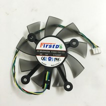 PC그래픽카드 FD8015U12S GTX1050ti GTX750 GPU VGA 비디오 팬 ASUS EAH5830/8600/9800 GTS 450/460 그래, 한개옵션0