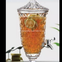 유리 대용량 탄산 냉음료 워터디스펜서 홈카페 1.8L 4.5L, D 섹션 소형 1.8L