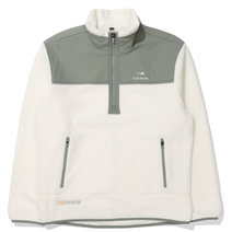 아이더 아이더(EIDER) 이월상품 남성 여성 공용 간절기 루즈핏 아노락타입 폴라텍소재 경량 보온성 등산 캐쥬얼 스포츠 후리스 플리스 아노락 티셔츠 DMU21241 NANOOK (나누크) W6