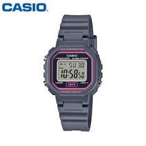 CASIO 카시오 여성 아동용 LA-20WH-8A 우레탄 밴드 전자 손목시계