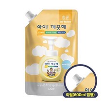 아이깨끗해 리필 (순) 600ML, 옵션1 - 기본포장 (박스or비닐포장) (+0원)