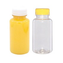 브릿지마개 와이드일자페트병 200ml, 검정마개, 1개