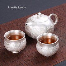 은주전자 은다기 다도은주전자 수제은주전자, Shih Tzu Pot set-02