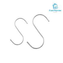 스텐 S고리 S자형고리 10개 대형 특대형 / 앵글 선반 걸이후크, 사이즈, 특대