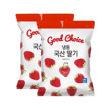 생활N [생활앤] 냉동 국산 딸기 1kg x 2팩, 단품없음