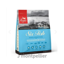 오리젠 전연령 6 피쉬 고양이 건식사료, 0   fish(생선), 2kg, 2개