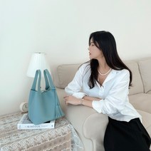 베이직 테슬 토트백