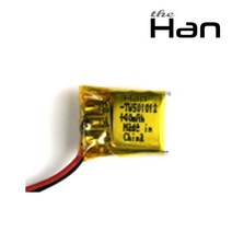 더한 리튬 폴리머 배터리 충전지 501012 40mAh, 1개