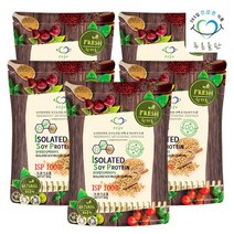 푸른들판 포대 분리 대두 단백 분말 100% 500gx5통 콩 단백질, 5개, 500g