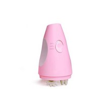 바디 셀룰라이트 마사지기 마사지 체중 감량 기계 롤러 복부 운동 핸들 전신 슬리밍 도구, 분홍색_미국 플러그