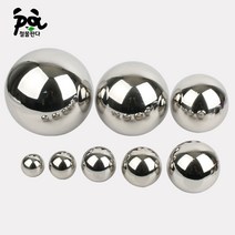 철물판다 스텐볼 스텐구 가든장식 미러볼 스텐볼장식 스텐공 SUS볼 금속공 다용도장식, 300파이, 35mm무두볼트