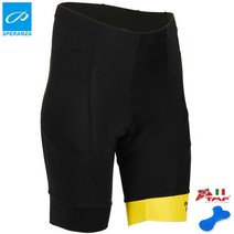 스페란자 자전거의류 5부빕타이즈 JM101엘로우 이태리패드 유럽, 단품