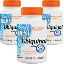 닥터스베스트 유비퀴놀 200mg 소프트젤, 30정, 3개