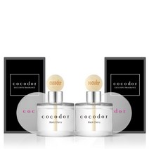 코코도르 차량용 우드볼 디퓨저 50ml X 2개 차량용방향제, 01_우드볼50/블랙체리, 04_우드볼50/그린버베너