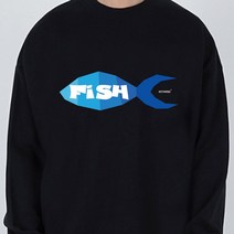 키밍 물고기 FISH 티셔츠 남자 여자 긴팔 가을 맨투맨