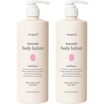 심플리오 헤븐리 비건인증 바디로션 500ml 와일드플라워, 3개
