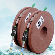 채비를 한번에 맞추는 낚시줄세트, 5.4m, 4호