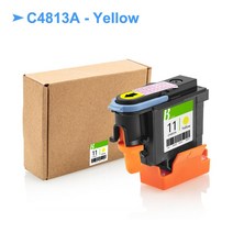 3d 프린터 수리 보드 호환 HP 11 프린트 헤드 C4810A C4811A C4812A C4813A 100 110 500 510 800 815 820 1000 1100 1200, [05] 1PC - Yellow