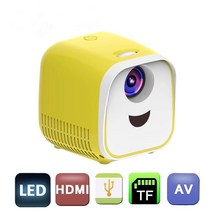 l1 320p 장난감 휴대용 미니 프로젝터 lcd led 프로젝션 시스템 480x320p 1000 루멘 홈 시어터, L1 프로젝터