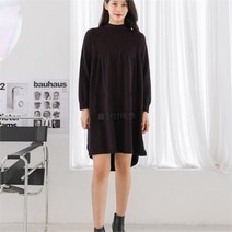 브이와이 VY 여자 에이라인 엠파이어 잔주름 미니원피스