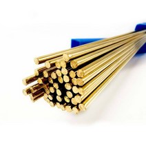 작은연구소 황동 용접봉 전극 와이어 납땜봉 1.6 2 2.5 3mm 50cm 5 10 개, 02 2.0mmX50cm_01 2PCS
