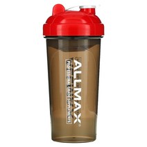 ALLMAX 올맥스 뉴트리션 누출 방지 셰이커 볼텍스 믹서기 블랜더가 BPA-FREE 병 25oz(700ml)