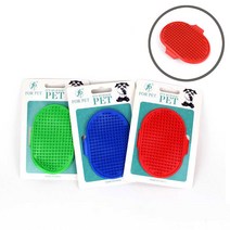 소울리드 애완용 목욕 브러쉬 개목욕브러쉬 강아지샤워브러쉬, 랜덤