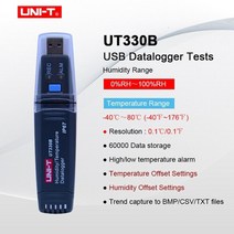 데이터로거 uni t ut330a usb 온도 ip67 방수 기상 관측소, ut330b