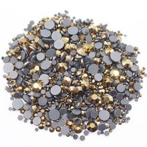 벼루 연적 반짝이 돌 1000pcs-2500pcs 접착제 Flatback 반짝이 크리스탈 Strass 비즈 DIY 의류 보석 공예품