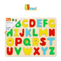 비가(VIGA) ABC퍼즐 (V58543) 육아 어린이 유아 장난감 창의력 학습 놀이 완구 토이 TOY