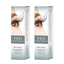 메디신볼FEG 속눈썹 성장 촉진제 자연요법 세럼 마스카라 연장, 02 2 bottle