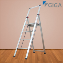 GIGA 프리미엄 알류미늄 다목적 다용도 사다리 115594 가정용 접이식 A형