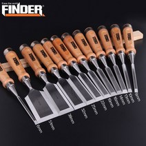 목공예 우드카빙 버터나이프 접도 우드 카빙 키트 우드카빙세트 목공칼 끌집 6-51mm, 플랫 끌, 16mm