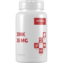독일직구 아연정 25mg 365정 12개월용 (자연유래 가용성 독일제 1일 1정 비건 아연 글루 코나트), 수량, 상세참조