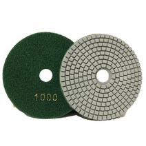 광택기 패드 5인치 6인치 7인치 5인치 125mm 건식/습식 다이아몬드 연마 패드 유연한 그라인딩 디스크 화, 07 1000