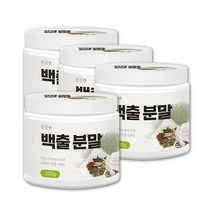 백출가루 창출 백출차 분말 삽주차 삽주뿌리 국산 X 200g 4통