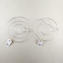 상부망 캠핑 거치대 원형 콤팩트 받침 커피 주전자 스탠 230 호환 받침대 찌개 워머 난로 매트 찜기 삼발이 깔개 뚝배기 옴니 스토브 바베큐 스텐리스 난로위 중탕 냄비 스텐, B_20cm(낱개)