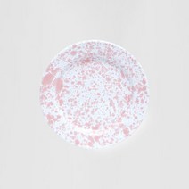 크로우캐년 병행 D99 플랫 샐러드 플레이트, 핑크마블