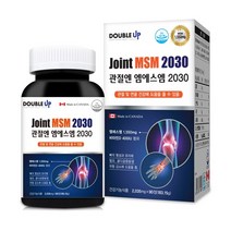더블업 관절엔 엠에스엠 2030 관절 무릎 연골 비타민C 영양제 MSM 90정, 90정(3개월분)