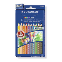 스테들러 노리스클럽 코끼리 점보색연필129 NC10 10색세트, 10색, 3세트