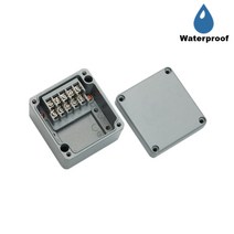 박스코 80x75x57mm 방수 5핀 알루미늄단자대케이스 전기 하이박스 BC-AL-5PT