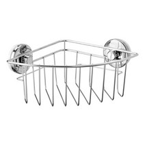 KROKFJORDEN 크록피오르덴 흡착식코너선반유닛 20x11cm/욕실용품/샤워/벽선반/물빠짐/화장실 이케아, 멀티