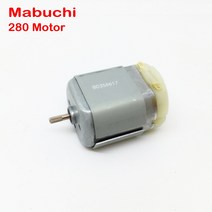 리니어모터 가이드모터 3V-12V 6V 7.2V 9V 12040RPM 카본 브러시 스트래텀 마이크로 미니 모터 마부치 280, 한개옵션0