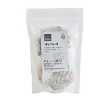 [한끼ZERO 새우 다시팩 84g (84g) 깊은맛 천연 조미료 캠핑 휴대용 자취생 간단요리 ORGA 홈캉스 맛집, 11개