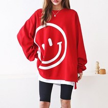 베시시걸 빅스마일 루즈핏 박스티 롱티셔츠 빅사이즈 임부복