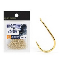 금호 감성돔 골드 낚시 바늘 100개입 1호 2호 3호 4호 5호 6호 7호 8호 9호 10호