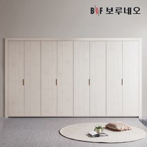 보루네오 이노 여닫이 붙박이장 270cm, 화이트 270cm